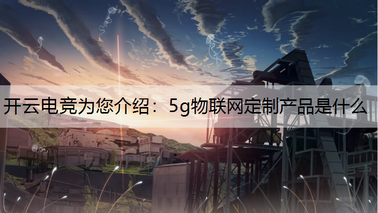 5g物联网定制产品是什么